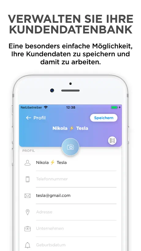 Kunden — Ihre Kundendatenbank