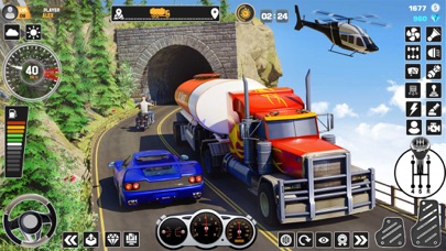 US Truck Driving Trailer Games Screenshot