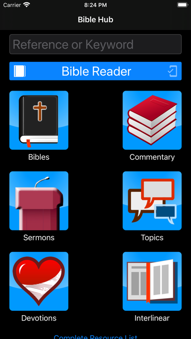 Bible Hub Screenshot