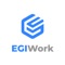 The EGIWork application can be accessed from anywhere with an internet connection