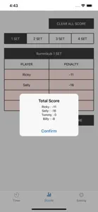 Rummy Timer & Dice screenshot #5 for iPhone