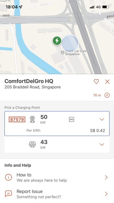 CDG ENGIE EV Charging Screenshot