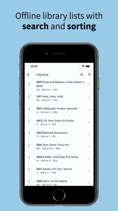 Hymns for Worship Screenshot
