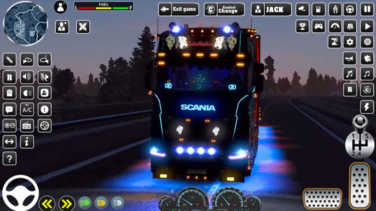 Europe Truck Simulator Game 3D screenshot-4