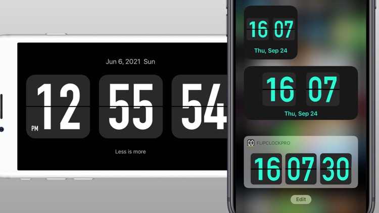 Flip Clock - digital widgets screenshot-4