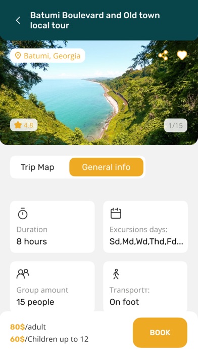 Mapster. Travel Hub Screenshot