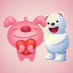 Animated Pig & Bear Emoji