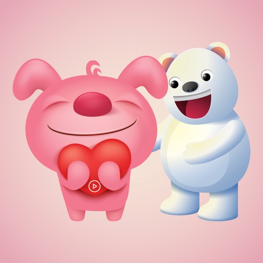 Animated Pig & Bear Emoji