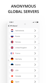 VPN service Beaver screenshot