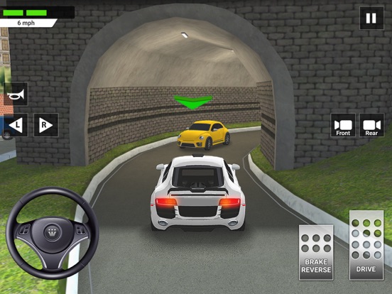 Rijexamen simulator autospel iPad app afbeelding 7