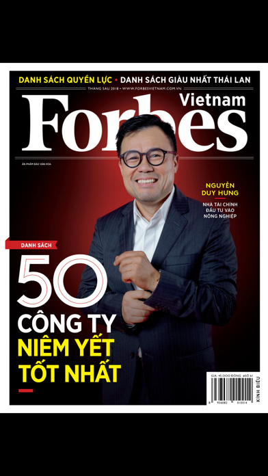 Screenshot #1 pour Forbes Vietnam