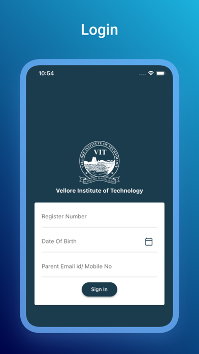VIT Parent Screenshot