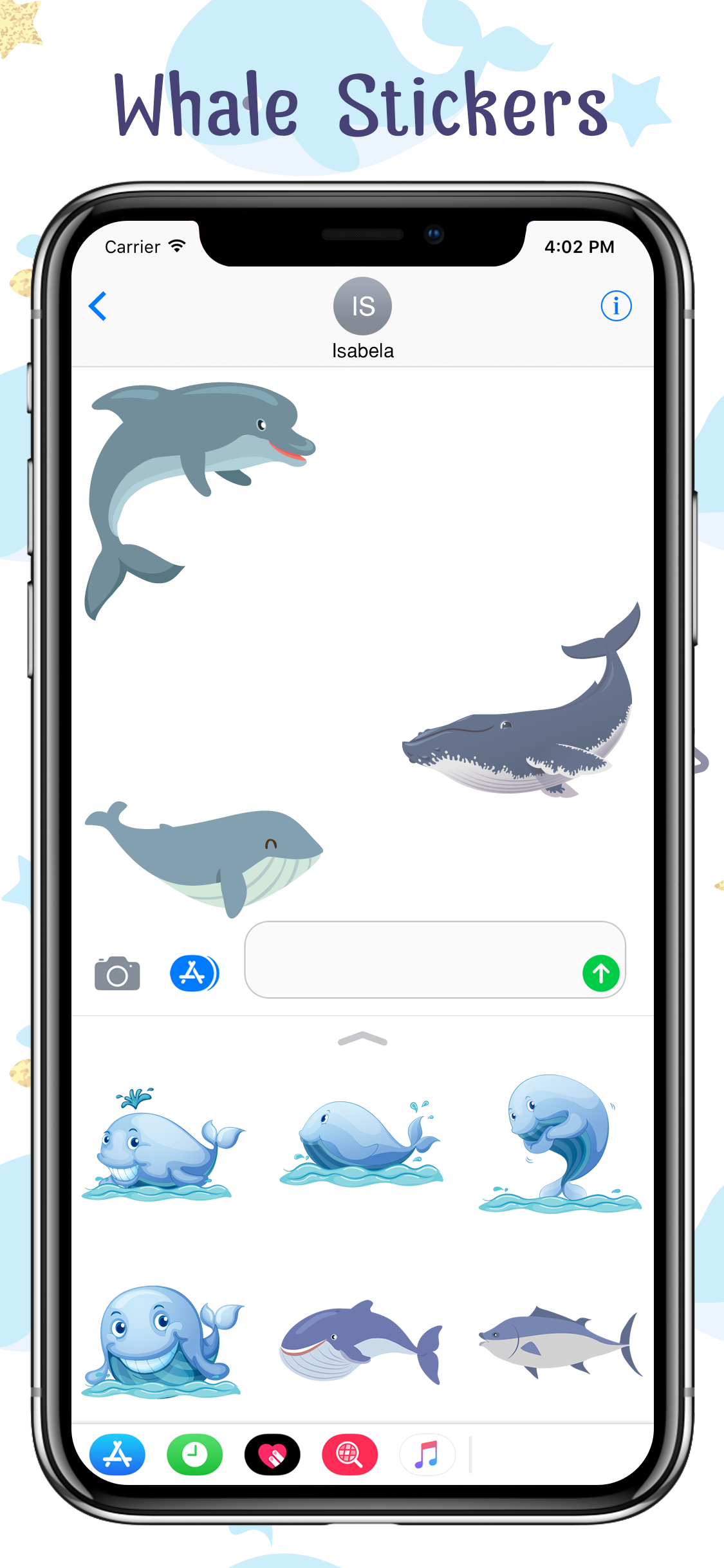 Whale Stickers! screenshot 4