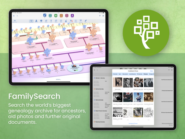 ‎Скриншот MobileFamilyTree 10