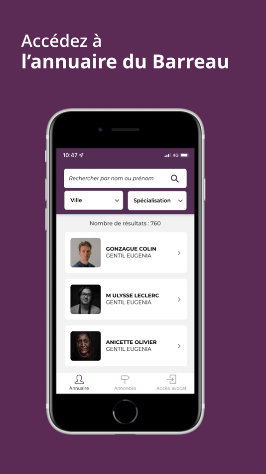 #1. Barreau de Versailles (iOS) 由: Ordre des Avocats du Barreau de Versailles