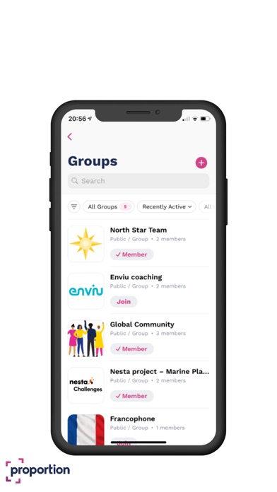 Proportion Global Community Screenshot