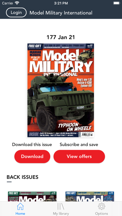 Model Military International Screenshot