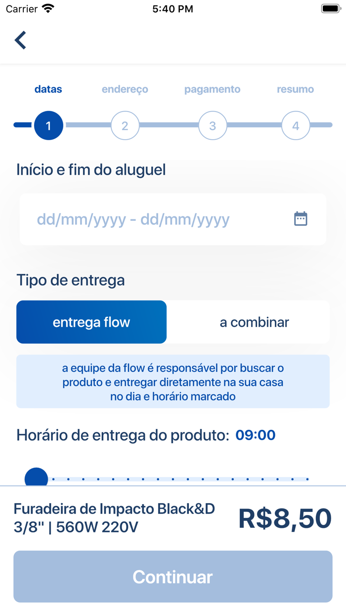 Flow - Consumo Compartilhado