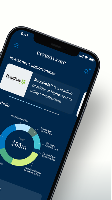 Investcorp Wealth Screenshot