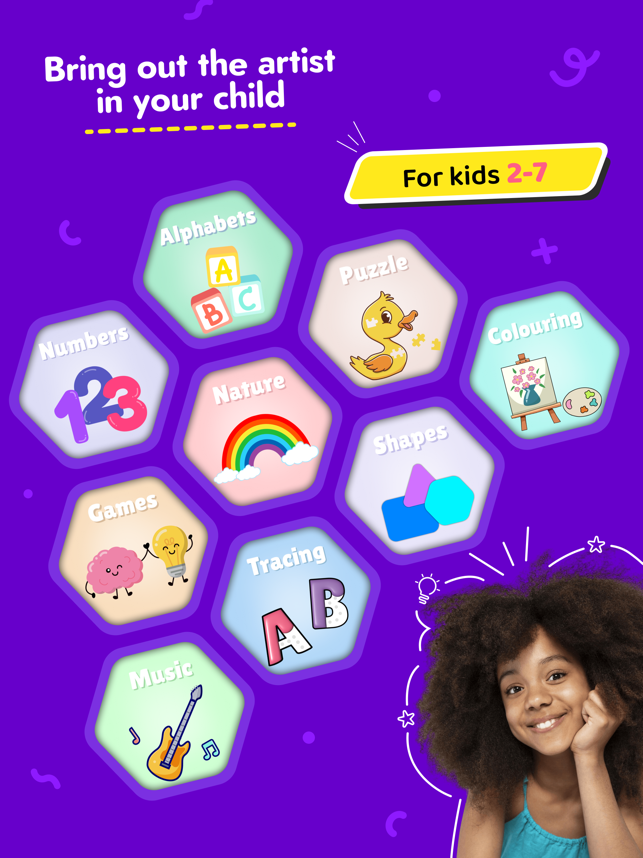 ‎Kids Learning games Lil Artist Screenshot