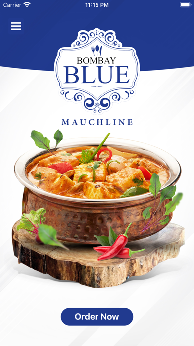 Bombay Blue Takeaway Screenshot