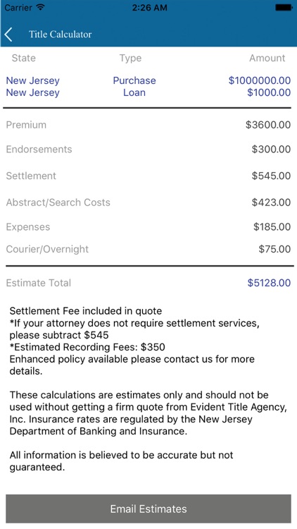 Evident Title Agency screenshot-3