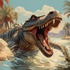 Wild Animals Crocodile Games icon