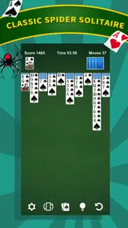 spider solitaire * card game iphone screenshot 1