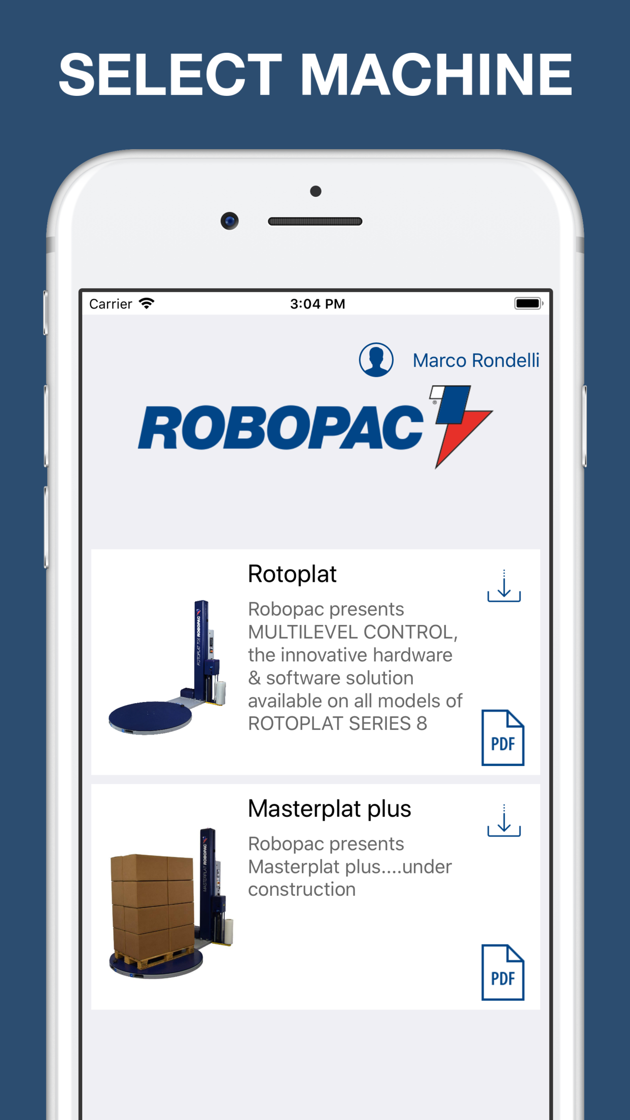 ROBOPAC HMI