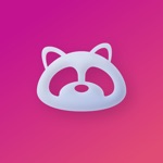 Download Cute Raccoon · Sticker Pack app