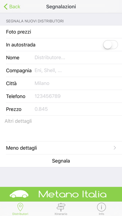 Metano Italia screenshot 4