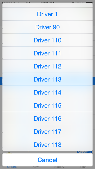 Digital Waybill Two-Way Screenshot