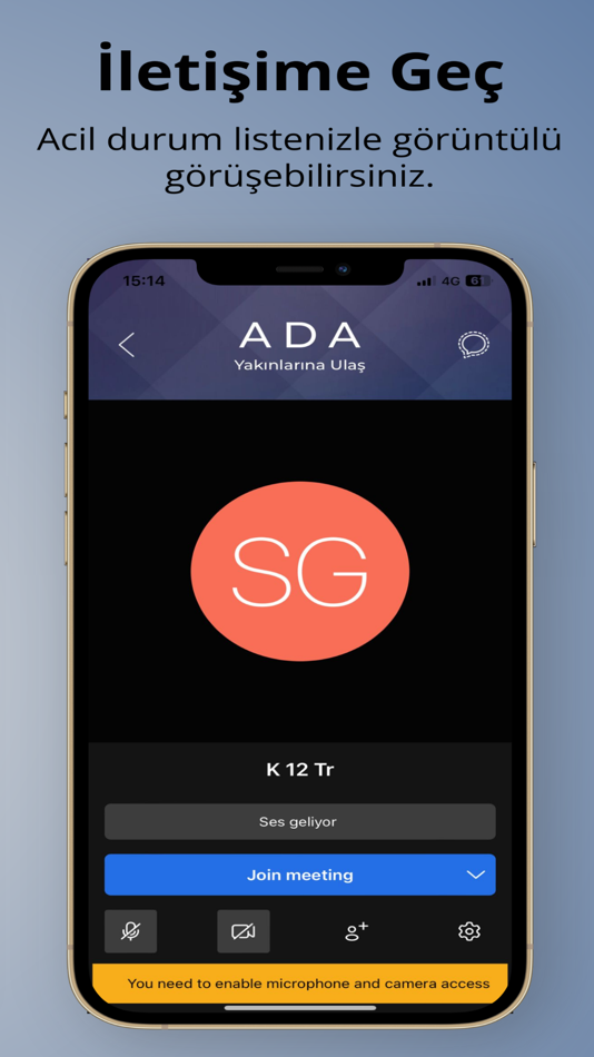 #4. ADA - Afet Destek App (iOS) Podle: Mustafa Canak