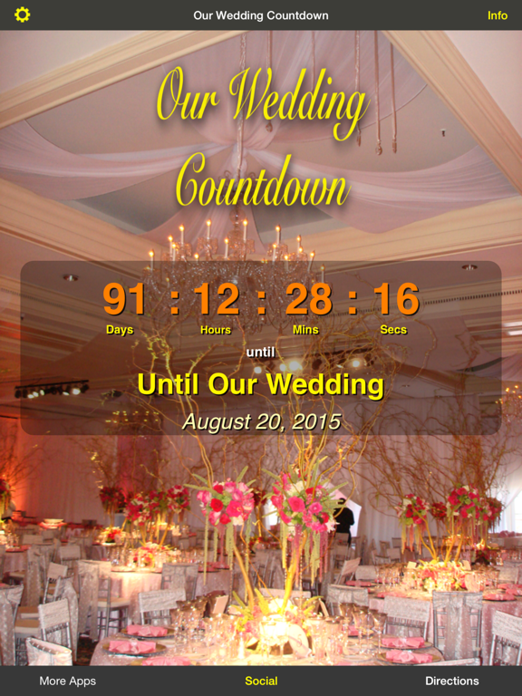 Screenshot #5 for Our Wedding Countdown