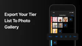 tier list maker: set list make iphone screenshot 4