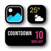 Widget | Countdown to birthday - iPhoneアプリ