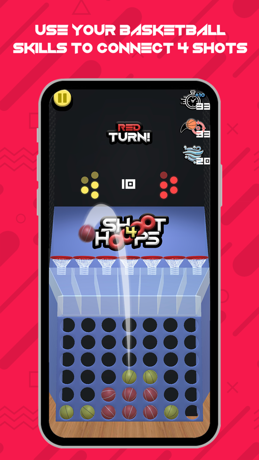 #3. Shoot 4 hoops: Slam Dunk Shoot (iOS) By: Osama Slik