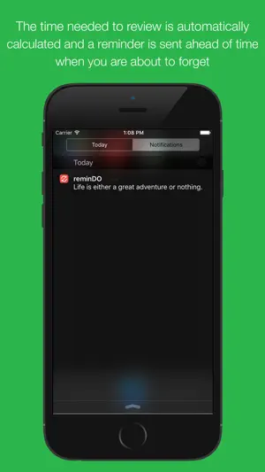 reminDO - Ensure knowledge screenshot 4