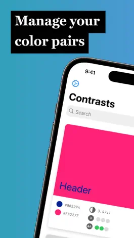 Game screenshot Contrasts - WCAG Colors mod apk