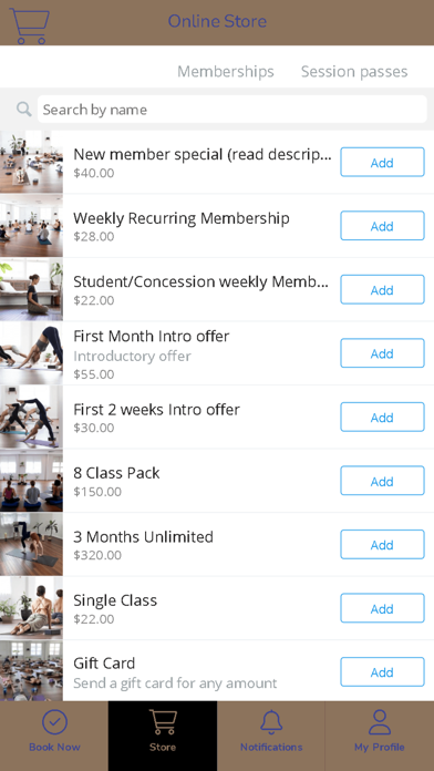 West End Yoga Screenshot