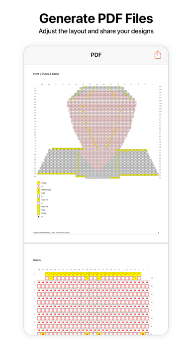 Knitting Chart Screenshot