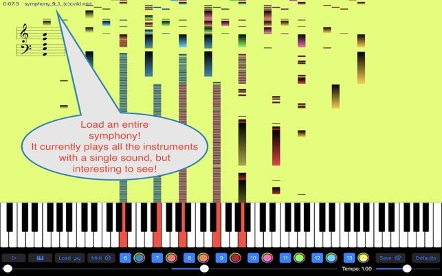 Falling notes piano app deals