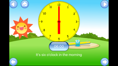 Tell the Time Flash Cards Screenshot