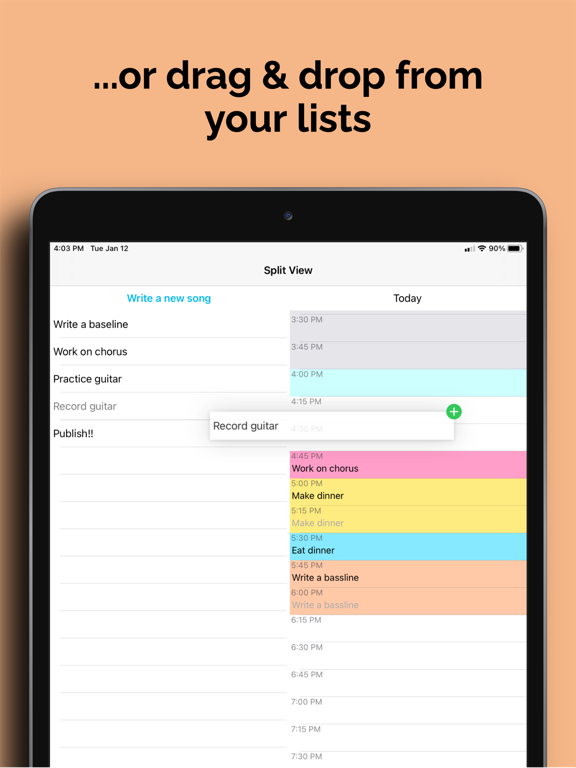 Screenshot #5 pour TimeFinder: Day Planner