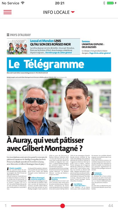 Journal Le Télégramme Screenshot
