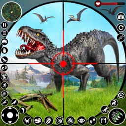 Wild Dino Hunting Gun Games 3d