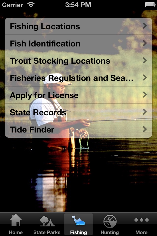 Maryland Access DNR screenshot 3