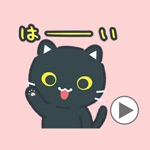 Download なめらかに動く黒ねこ 丁寧な言葉 app