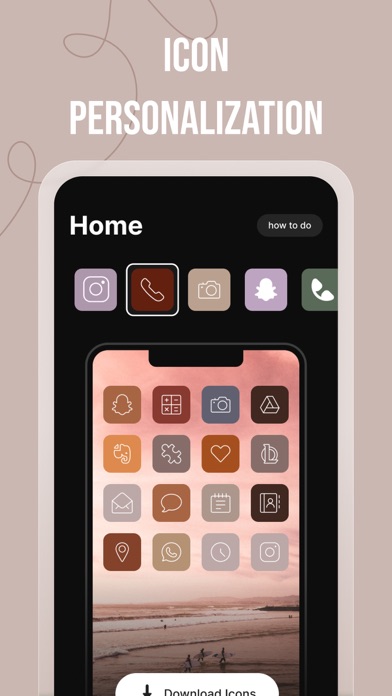 Icon Changer & Themes :Naricon Screenshot