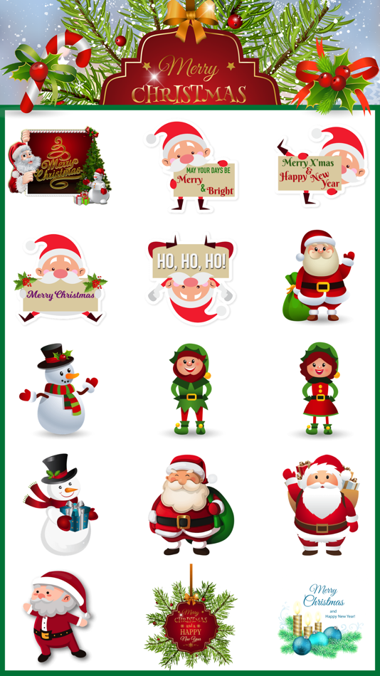Santa Greetings Stickers - 1.3 - (iOS)